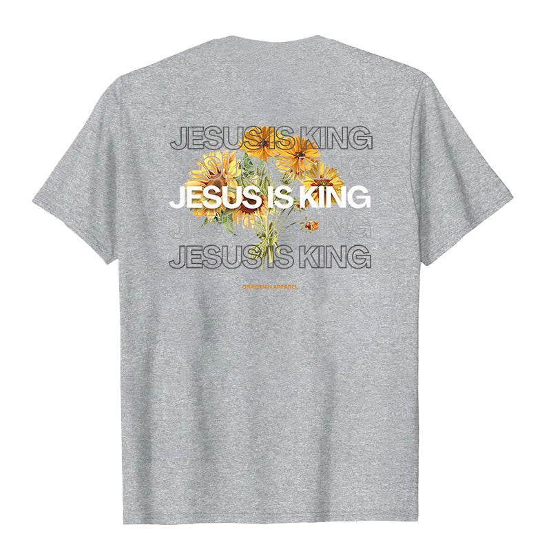 christiandiscipleshop Jesus Is King T-shirt
