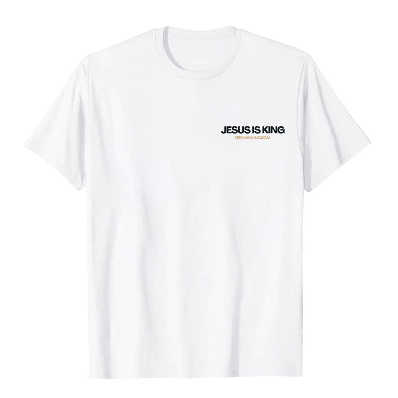 christiandiscipleshop Jesus Is King T-shirt