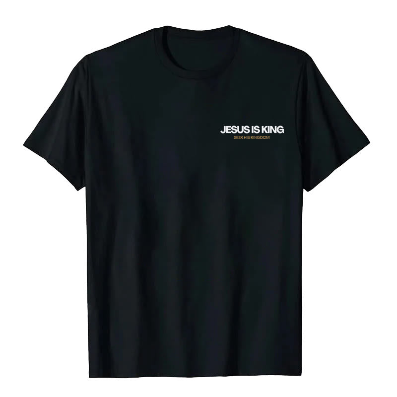 christiandiscipleshop Jesus Is King T-shirt