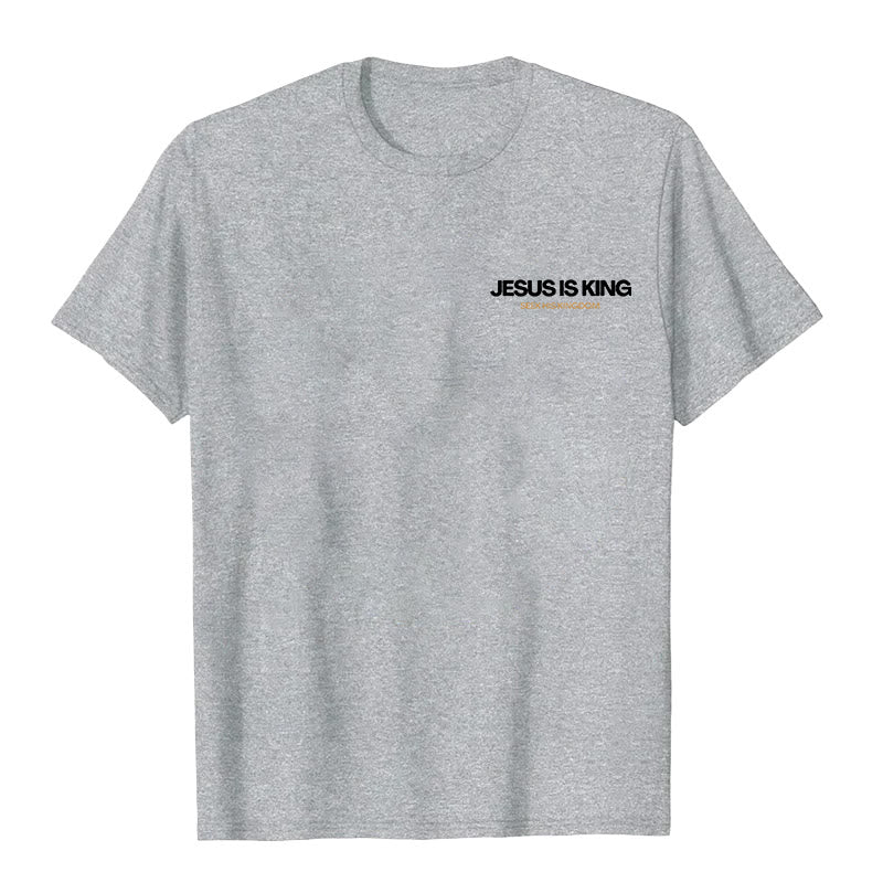 christiandiscipleshop Jesus Is King T-shirt