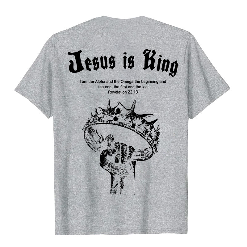 christiandiscipleshop Jesus is King T-shirt