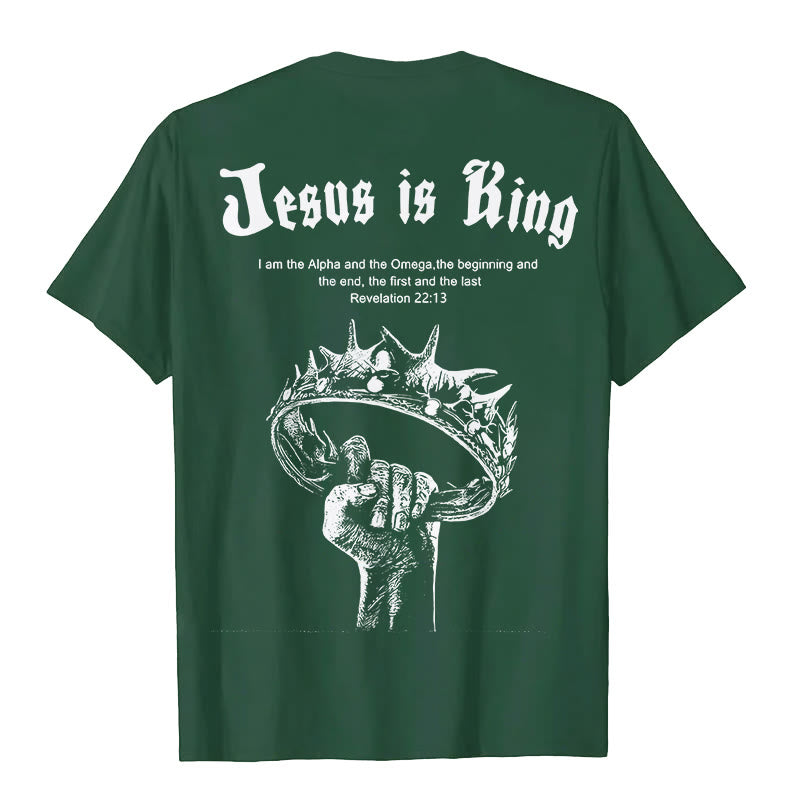 christiandiscipleshop Jesus is King T-shirt