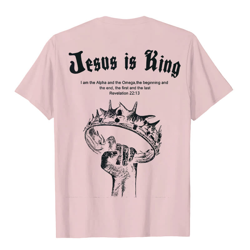 christiandiscipleshop Jesus is King T-shirt