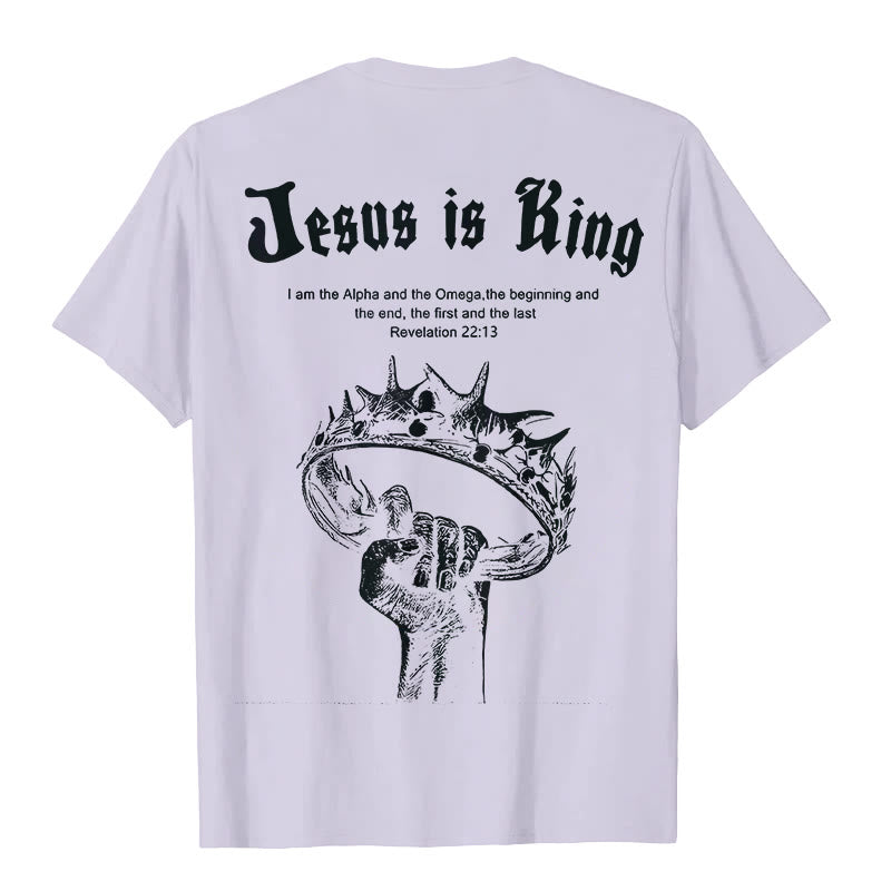 christiandiscipleshop Jesus is King T-shirt