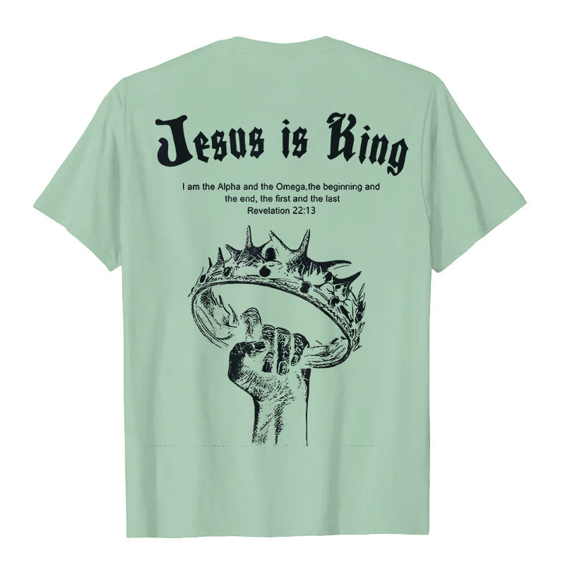 christiandiscipleshop Jesus is King T-shirt