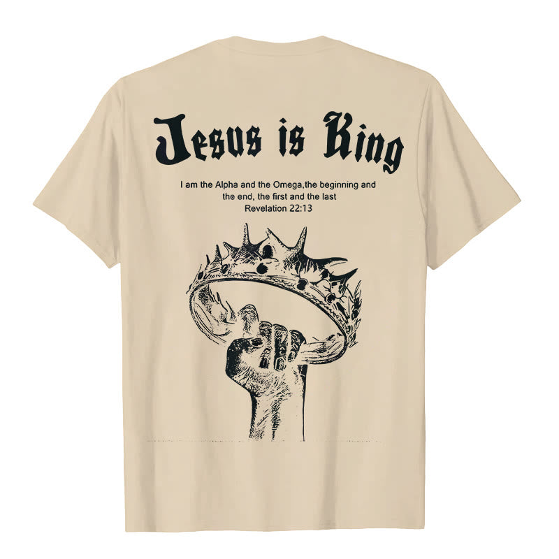 christiandiscipleshop Jesus is King T-shirt