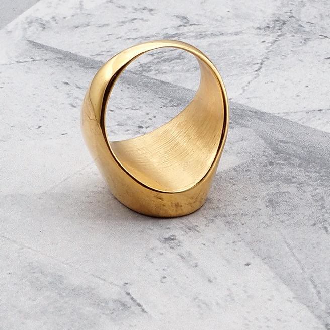 FREE Today: 2colors Crucifix Modern & Minimalist Ring - In Devotion, Find Limitless Hope
