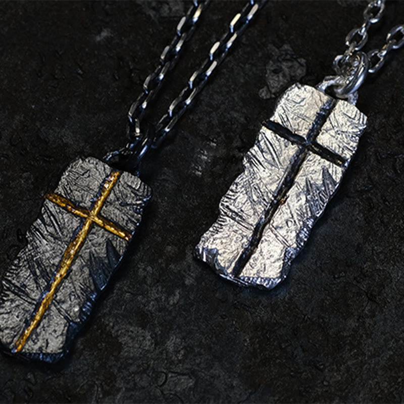 Christianartworkshop 999 Sterling Silber Vintage & Klassische Kreuz Halskette: Symbol des Glaubens mit Retro-Allure