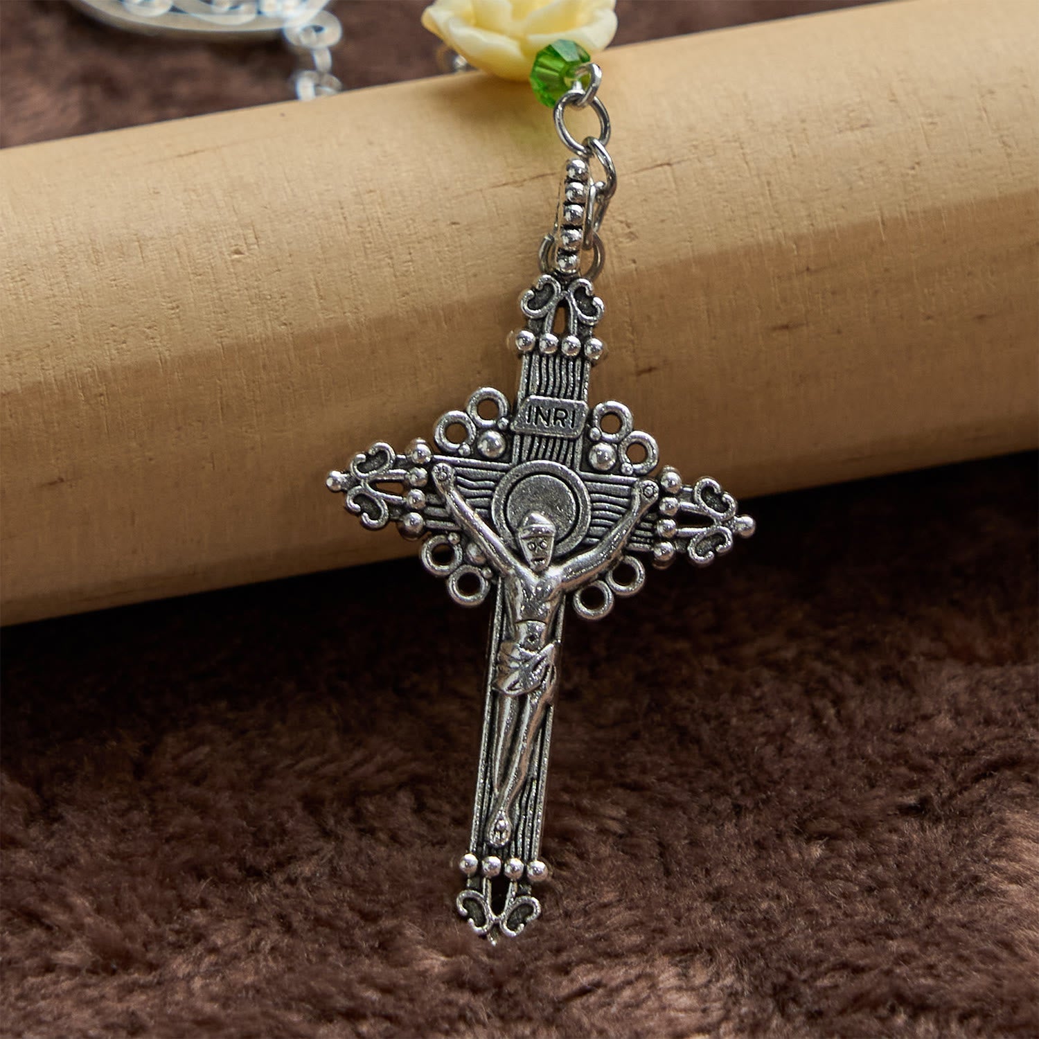 christiandiscipleshop Handmade Purple Pearl & Flower Divine Mercy Rosary: A Faithful Essential