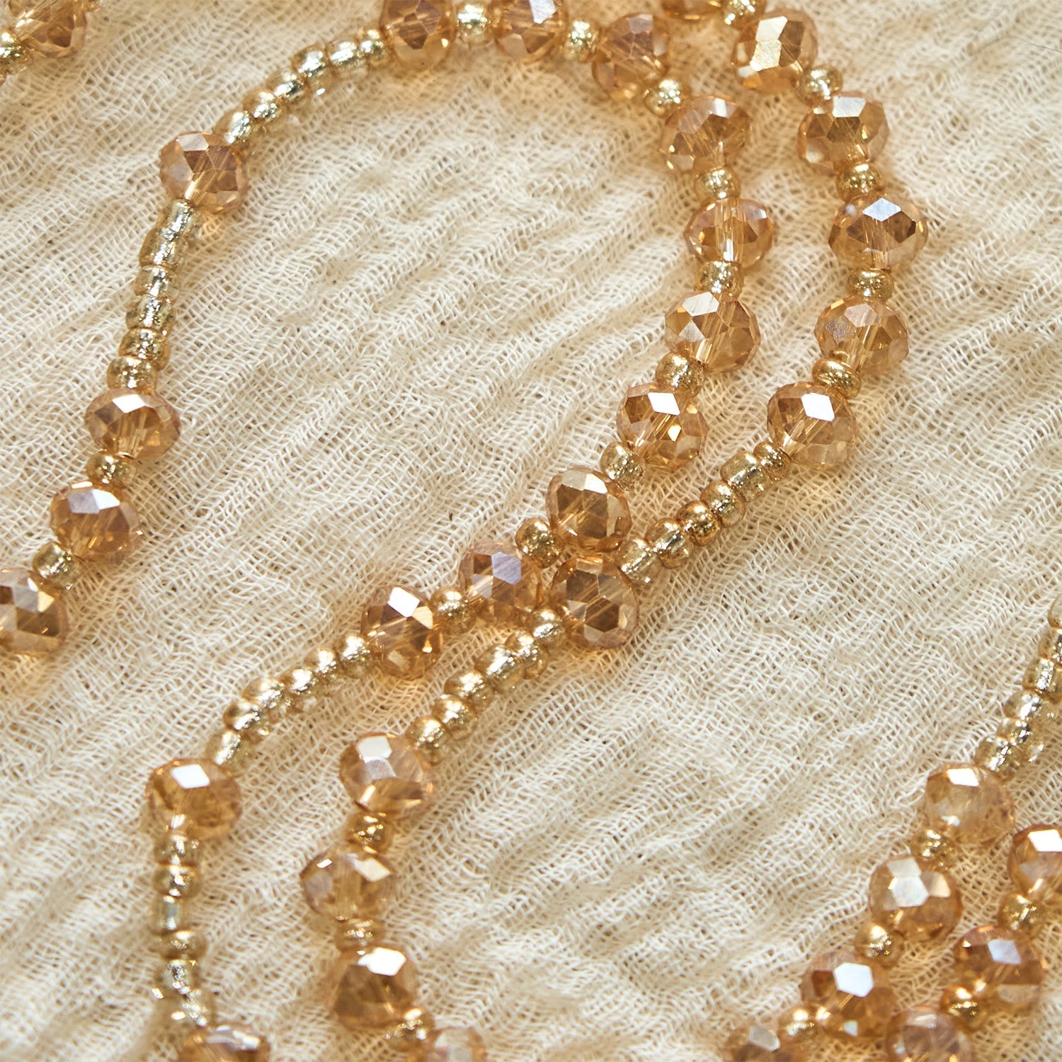 FREE Today: Champagne Crystal Our Lady of Guadalupe Rosary: A Divine Sparkle