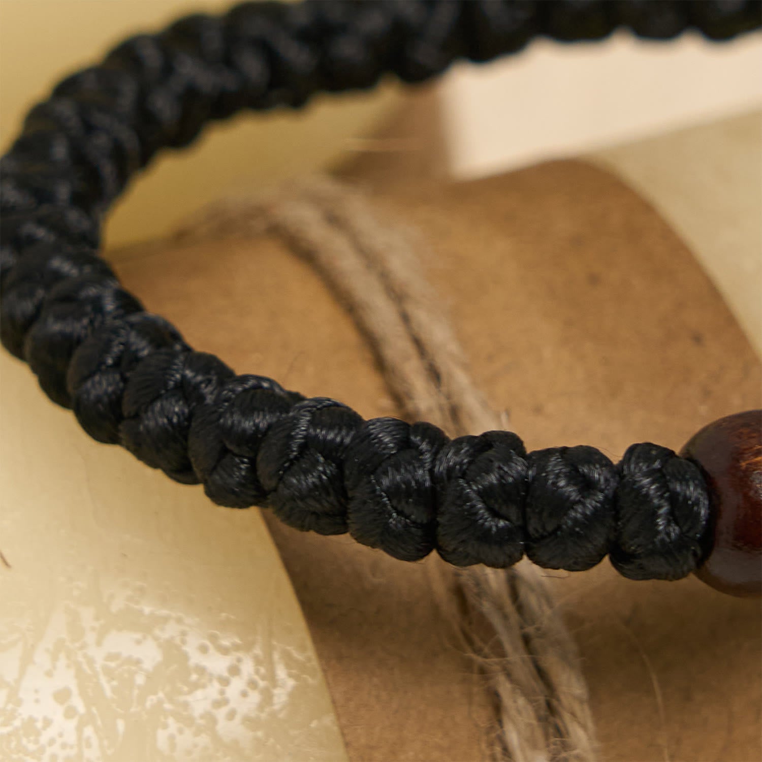 FREE Today: Blue & Black Cross - Knot String Bracelet: A Token of Faith