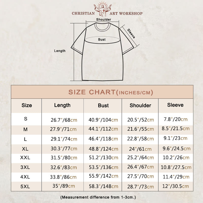 christiandiscipleshop Inspired Blessed T-Shirt with Cherub Design Unisex Washed T-Shirt