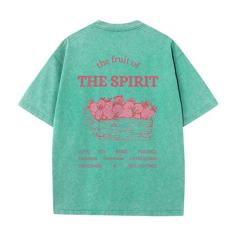Christiandiscipleshop Fruit Of The Spirit Unisex Washed T-Shirt