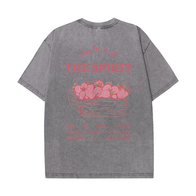 Christiandiscipleshop Fruit Of The Spirit Unisex Washed T-Shirt