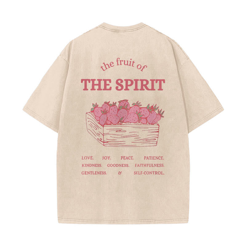 Christiandiscipleshop Fruit Of The Spirit Unisex Washed T-Shirt