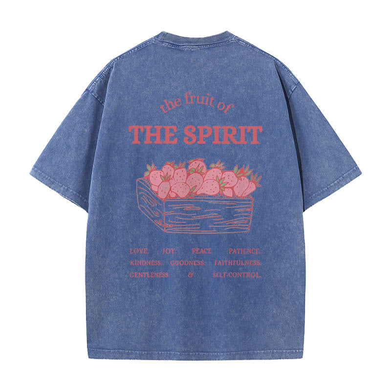 Christiandiscipleshop Fruit Of The Spirit Unisex Washed T-Shirt