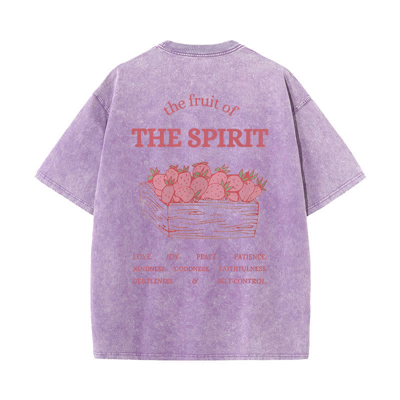 Christiandiscipleshop Fruit Of The Spirit Unisex Washed T-Shirt