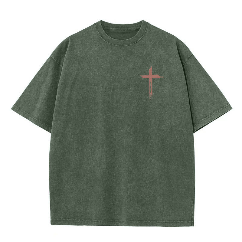 Christiandiscipleshop Faith - Inspired Bible Verses Unisex Washed T-Shirt