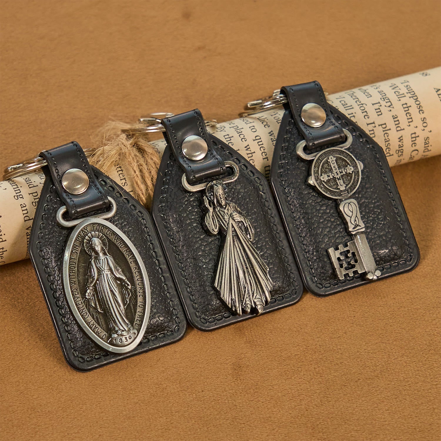FREE Today: 12 Patterns Christian-Inspired Keychains Pendants: Faith on the Go