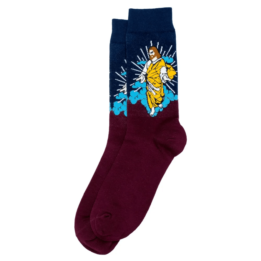 christiandiscipleshop He Has Risen Blessed Jesus Socks: Grace for Every Step
