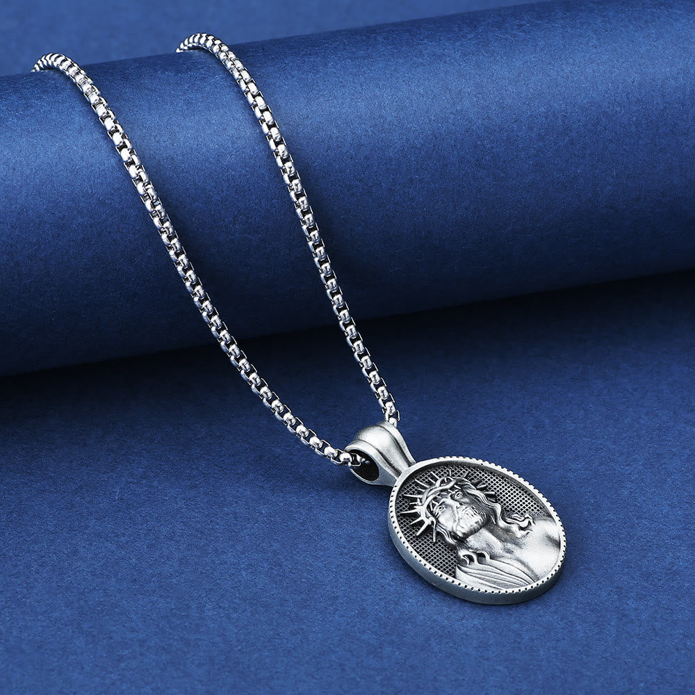 christiandiscipleshopthe Jesus Crown of Thorns Amulet Necklace