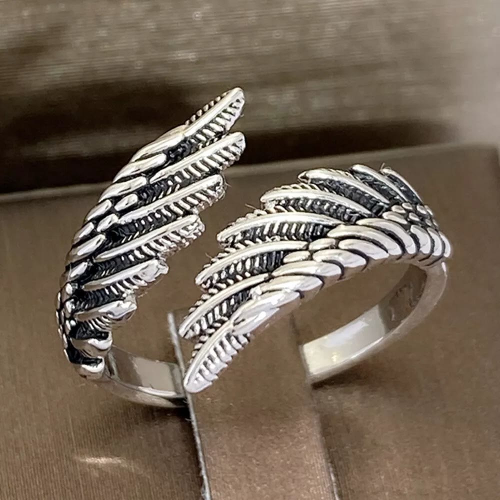Christiandiscipleshop Pure Angel Wings Adjustable Ring
