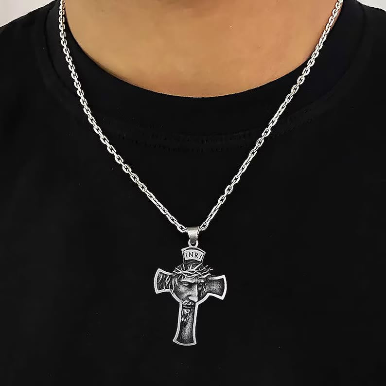christiandiscipleshop Jesus Cross Jewelry Necklace