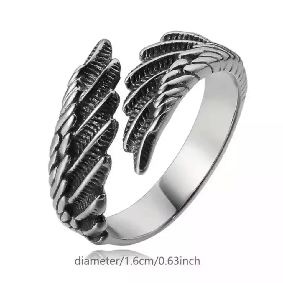 Christiandiscipleshop Pure Angel Wings Adjustable Ring