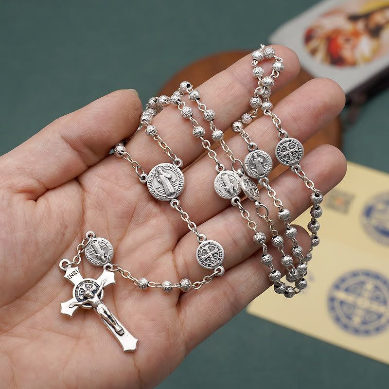 Christiandiscipleshop St. Benedict Alloy Refined Rosary