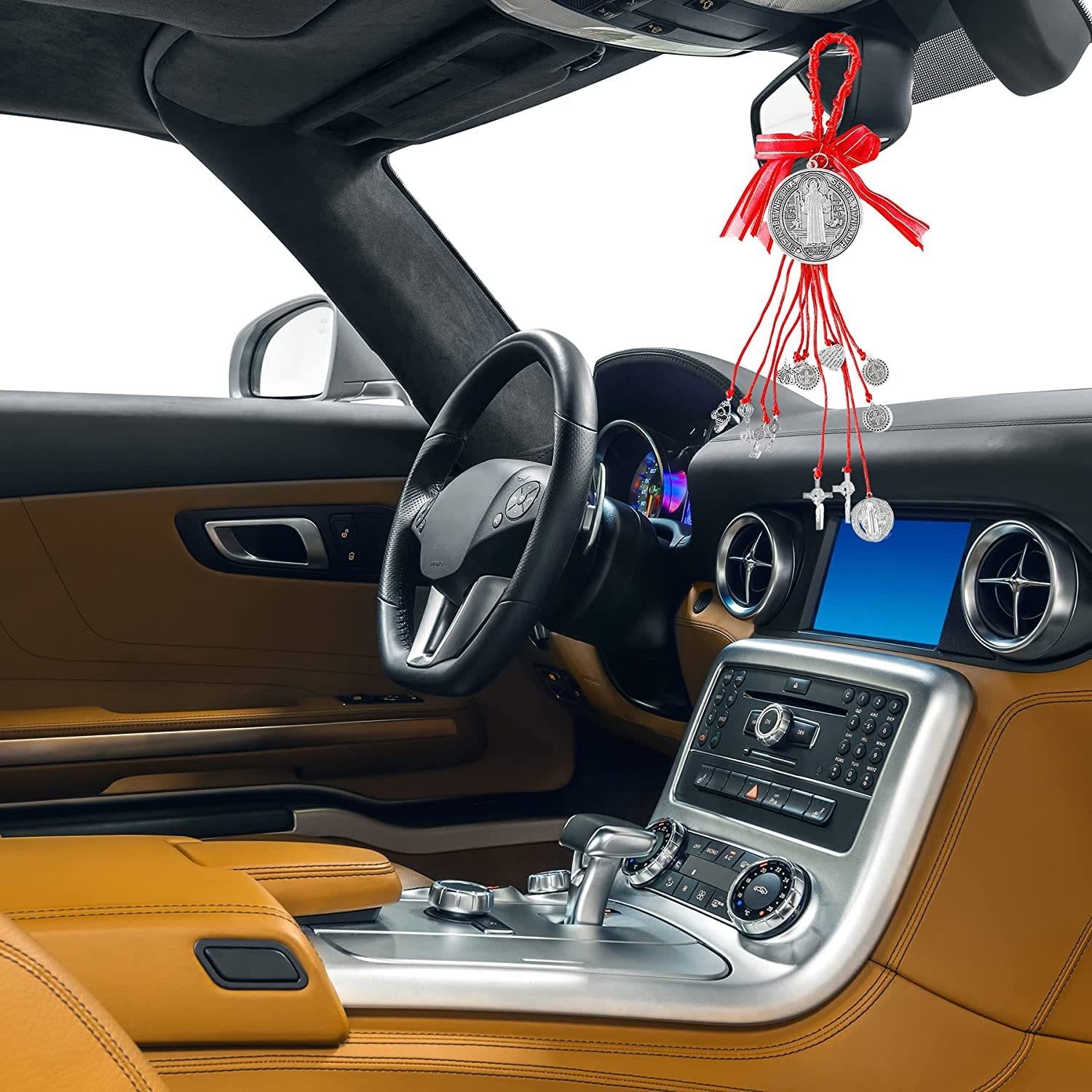 St. Benedict House Blessing Protection Medals Home/Car Hanger