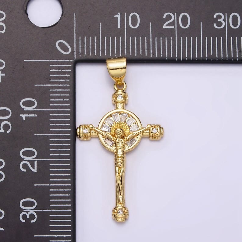 christiandiscipleshop Jesus Cross Crucifix Christian Faith Necklace