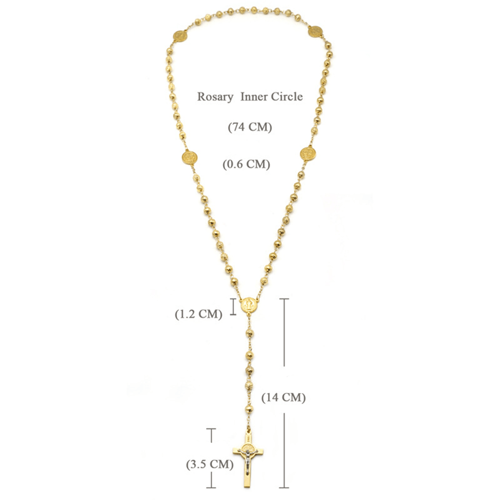 christiandiscipleshopSt. Benedict Golden Classic Rosary
