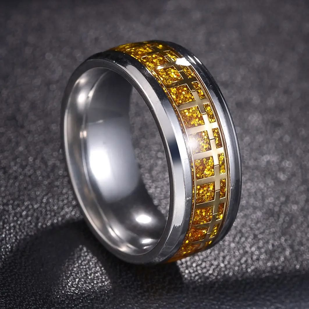Christiandiscipleshop Shinny Jesus Cross Ring Religious Band Jewelry
