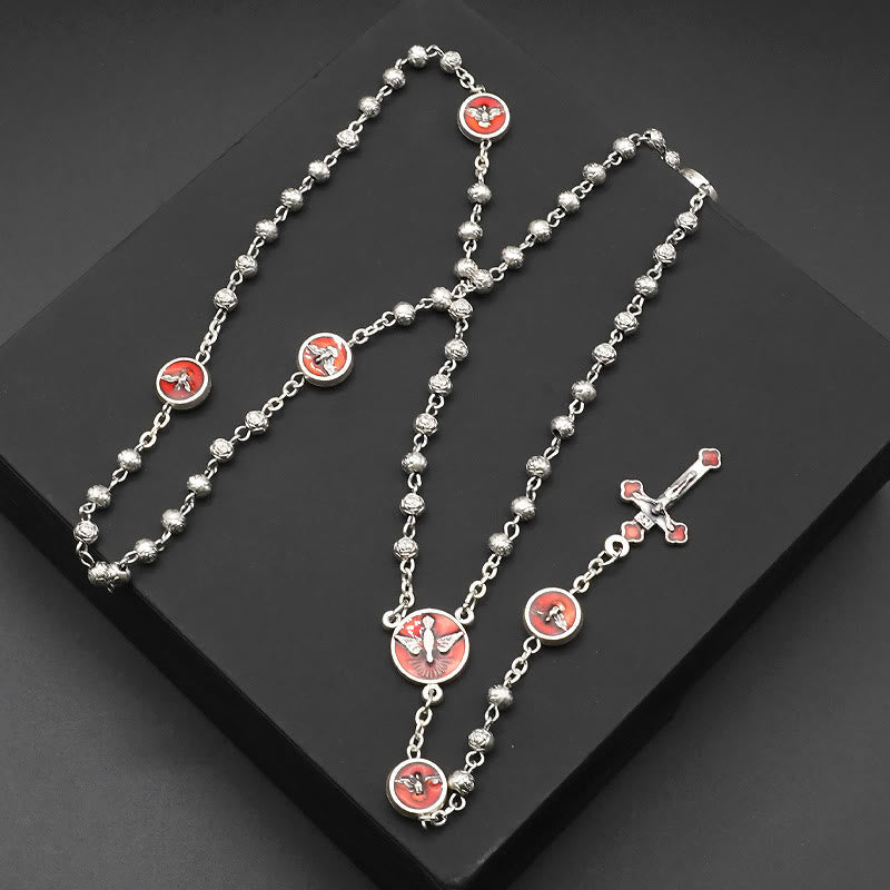 Christiandiscipleshop Enamel Holy Spirit Catholic Rosary