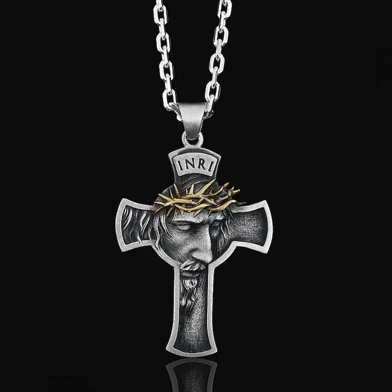christiandiscipleshop Jesus Cross Jewelry Necklace