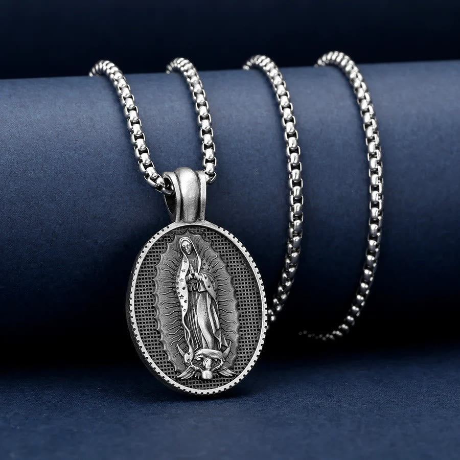 Christiandiscipleshop Our Lady of Guadalupe Virgin Mary Necklace