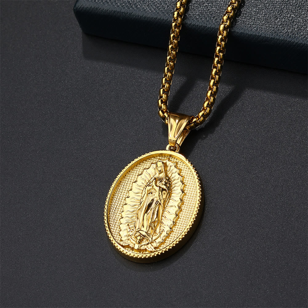 Christiandiscipleshop Our Lady of Guadalupe Virgin Mary Necklace