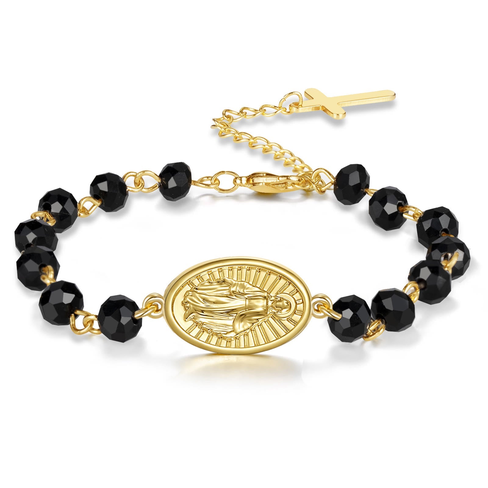 Christiandiscipleshop Crafted Miraculous Virgin Mary Charm Bracelet