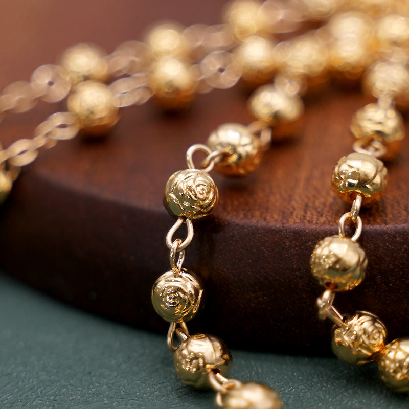 christiandiscipleshopSt. Benedict Golden Classic Rosary