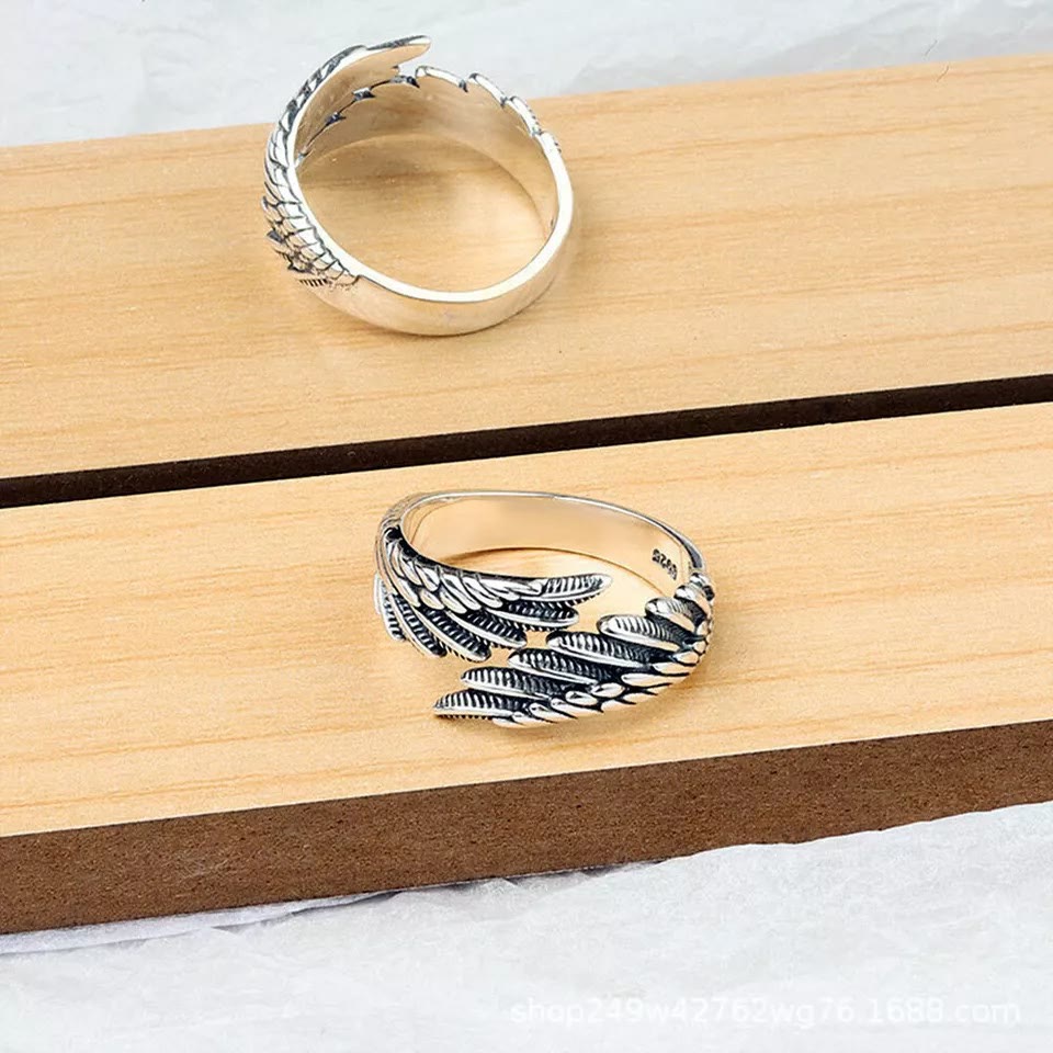 Christiandiscipleshop Pure Angel Wings Adjustable Ring
