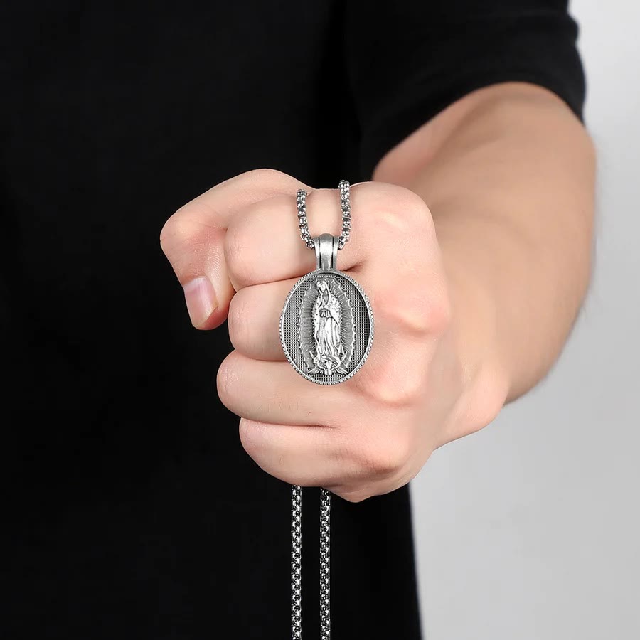 Christiandiscipleshop Our Lady of Guadalupe Virgin Mary Necklace