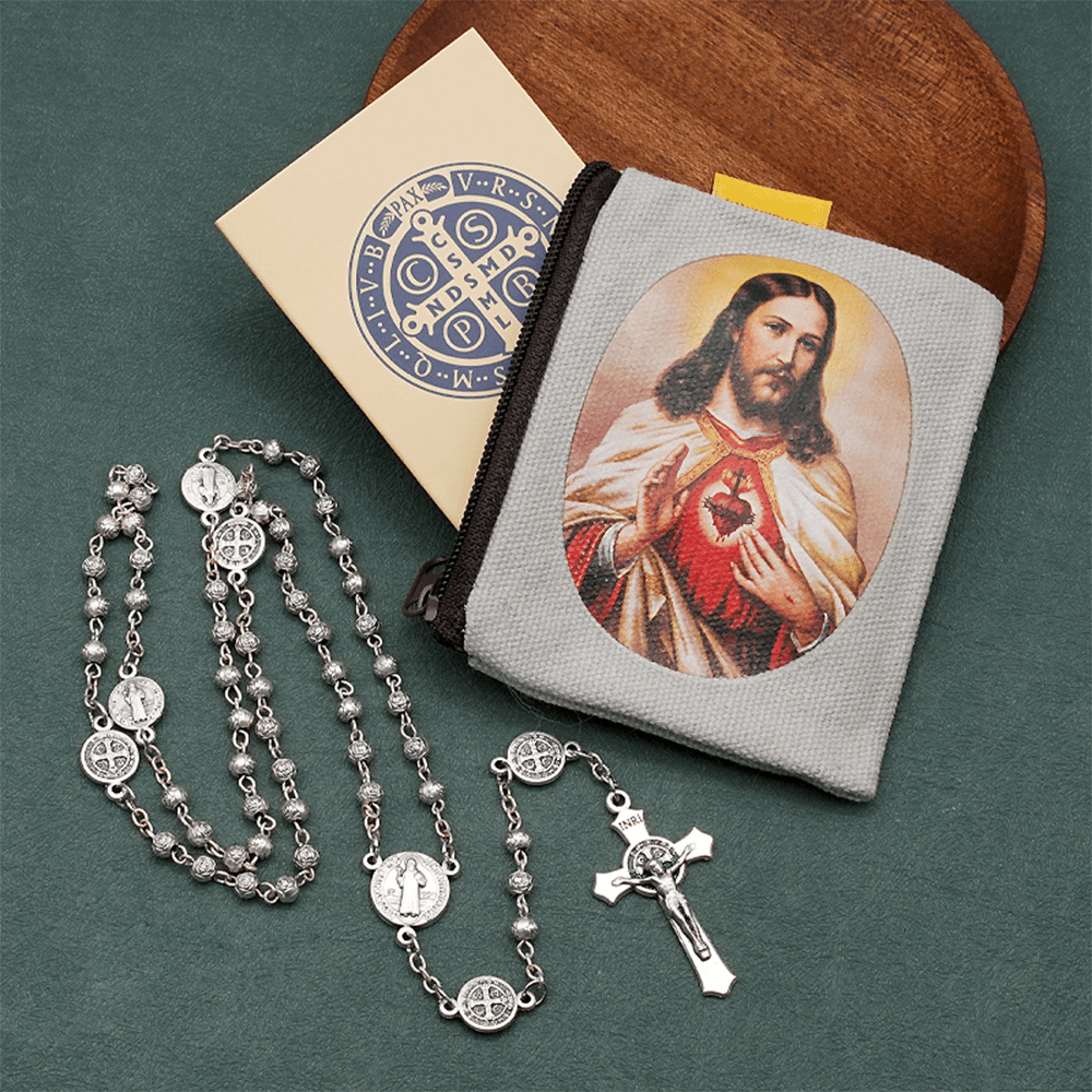 Christiandiscipleshop St. Benedict Alloy Refined Rosary