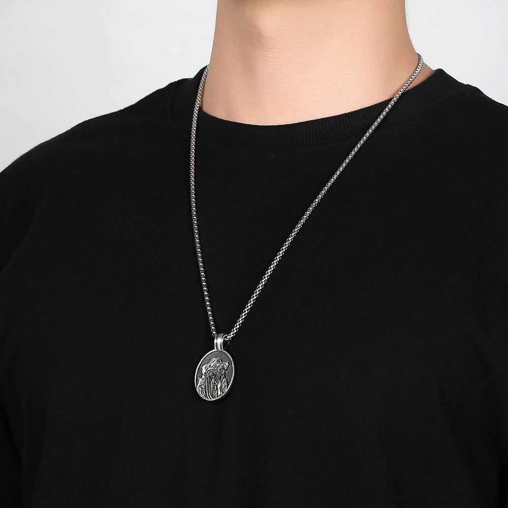 christiandiscipleshopthe The Good Shepherd Jesus Pendant Necklace