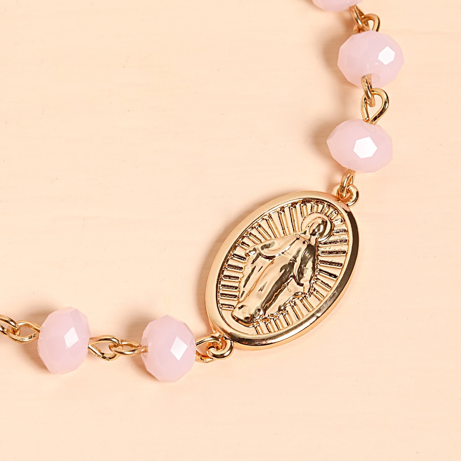 Christiandiscipleshop Crafted Miraculous Virgin Mary Charm Bracelet