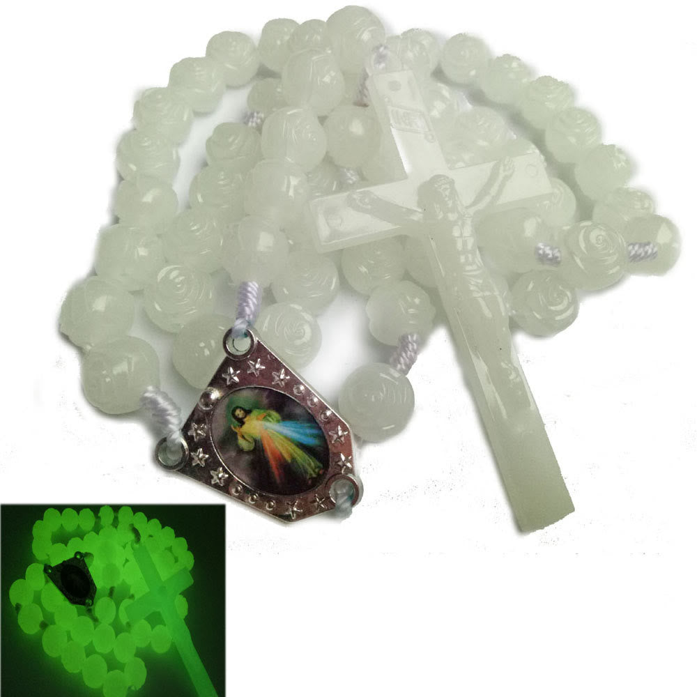 Luminous Hanging Decorative Cross Wall Rosary