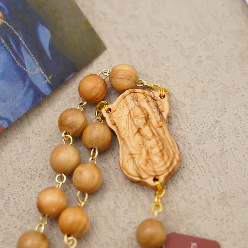 Christiandiscipleshop Quality Handmade Olive/Rosewood/Ebony Beads Prayer Rosary