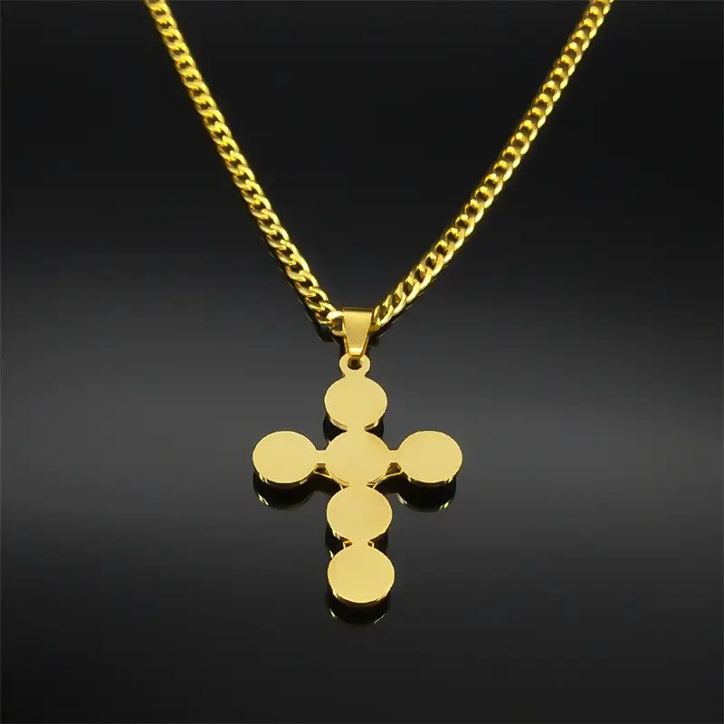 christiandiscipleshop Medal Of St. Benedict Cross Pendant Necklace