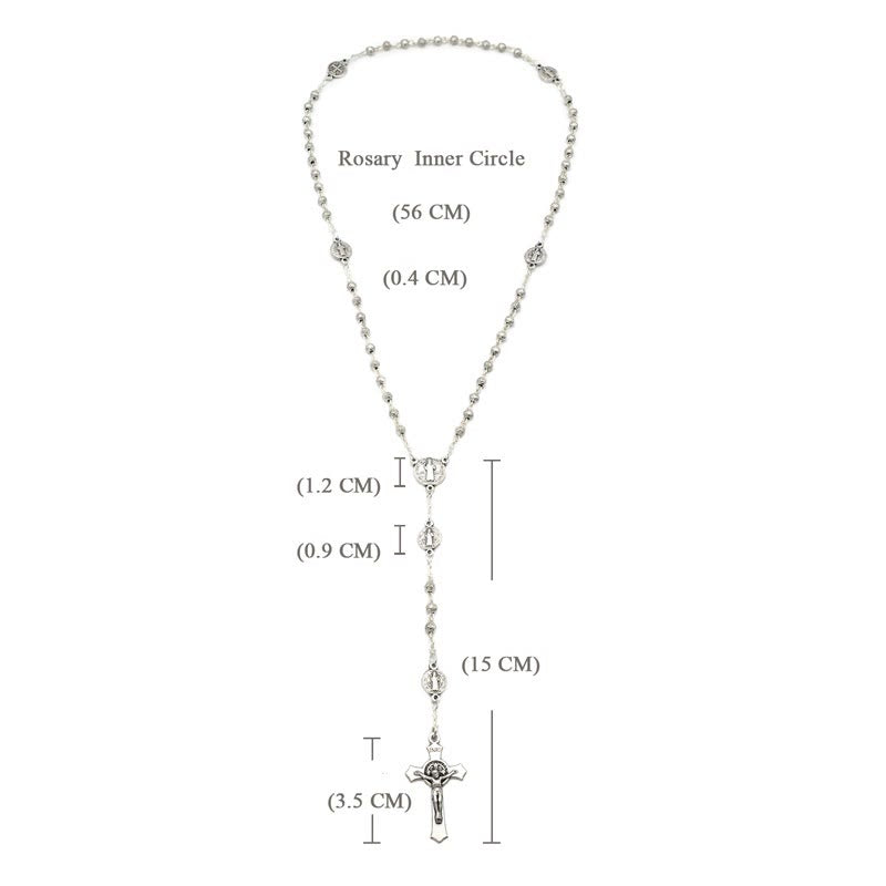 Christiandiscipleshop St. Benedict Alloy Refined Rosary