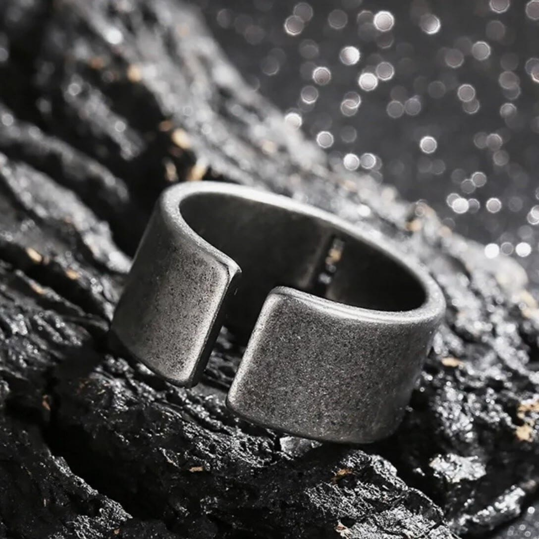 christiandiscipleshop Stainless Steel Antique Punk christiandiscipleshop Cross Ring