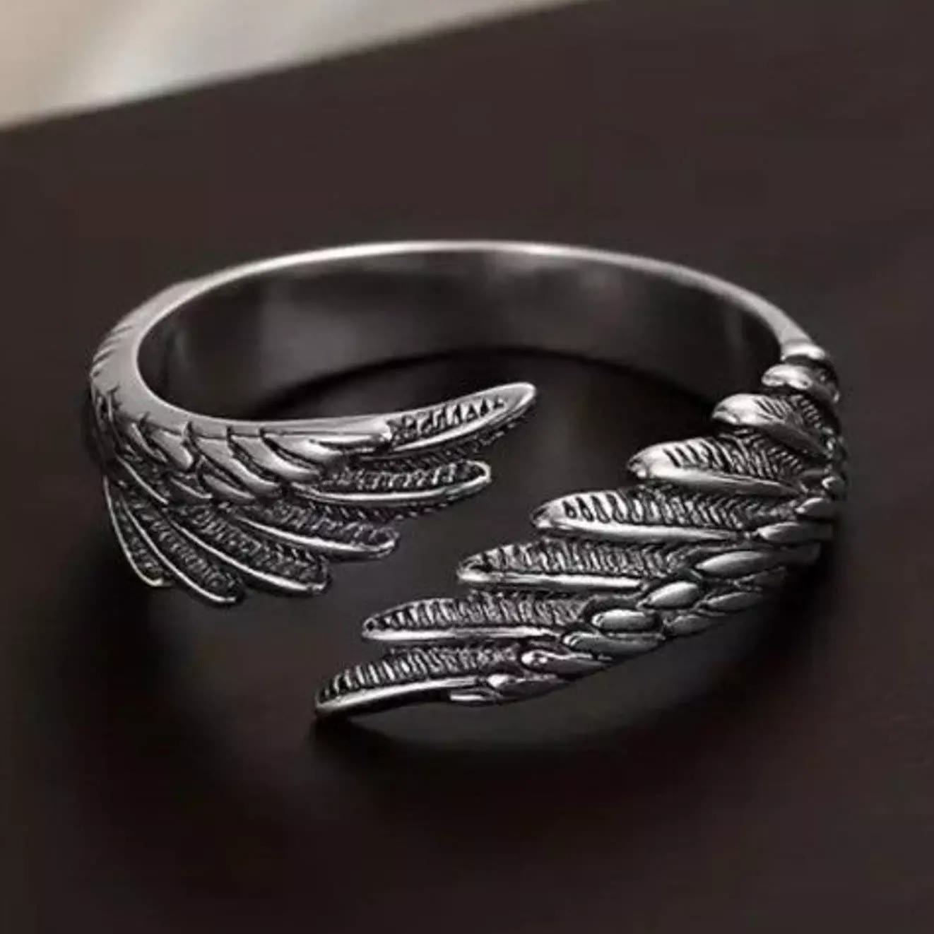 Christiandiscipleshop Pure Angel Wings Adjustable Ring
